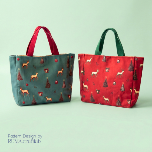 RUMA.craftlab - Illustrated Canvas Handbag (3)